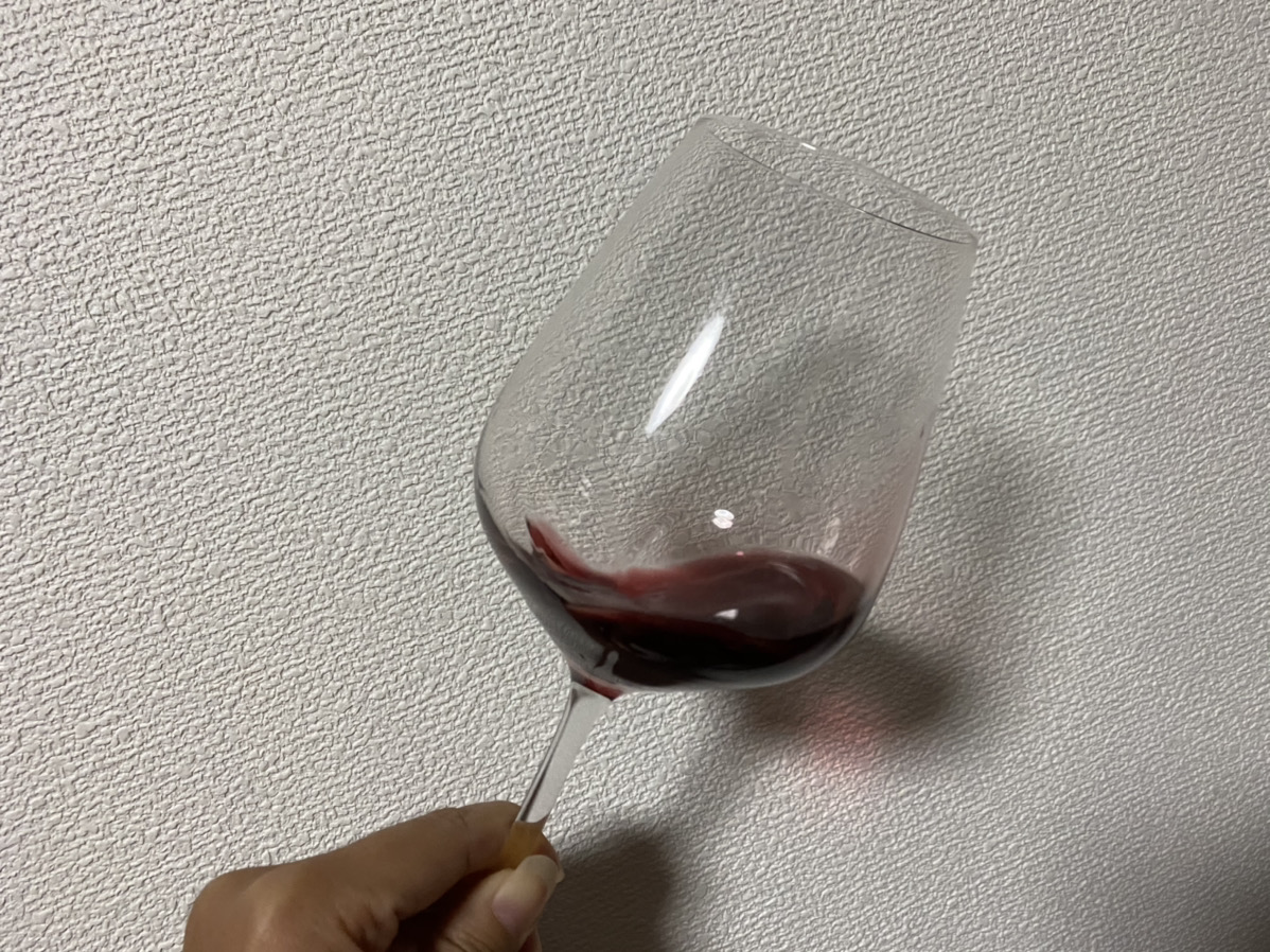 赤ワインの雫