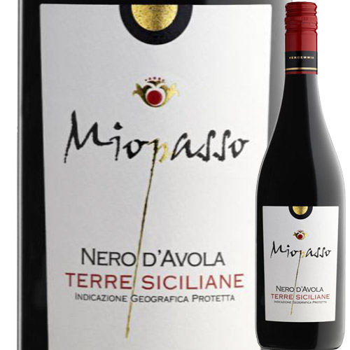ミオパッソ・ネロ・ダヴォラ ワイン・ピープル 2016年 イタリア シチリア 赤ワイン フルボディ 750ml