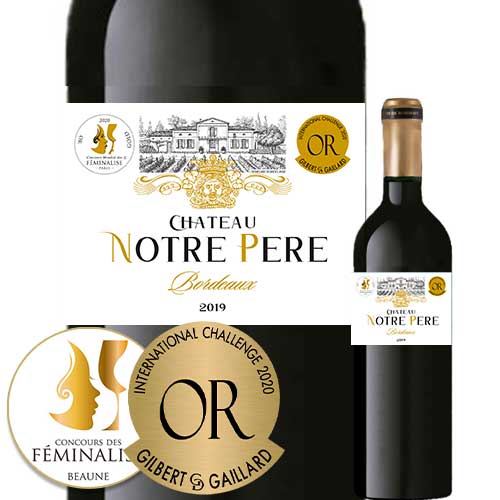 シャトー・ノートル・ペール 2019年 フランス ボルドー 赤ワイン フルボディ 750ml
