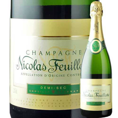 箱なし ドゥミ・セック ニコラ・フィアット NV フランス シャンパーニュ シャンパン・白 辛口 750ml