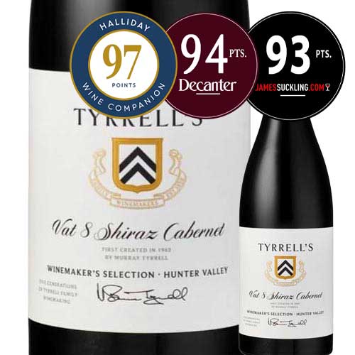 ティレルズ・ヴァット8・ハンター シラーズ カベルネ ティレルズ・ワインズ 2023年 オーストラリア ニュー・サウス・ウェールズ 赤ワイン フルボディ 750ml