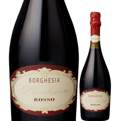 ランブルスコ ロッソ ボルゲシア NV イタリア エミーリア ロマーニャ 赤ワイン 中甘口 750ml