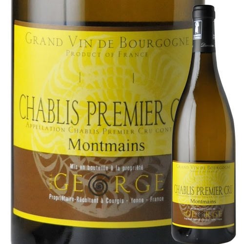 シャブリ・プルミエ・クリュ・モンマン ドメーヌ・ジョルジュ 2023年 フランス ブルゴーニュ 白ワイン 辛口 750ml