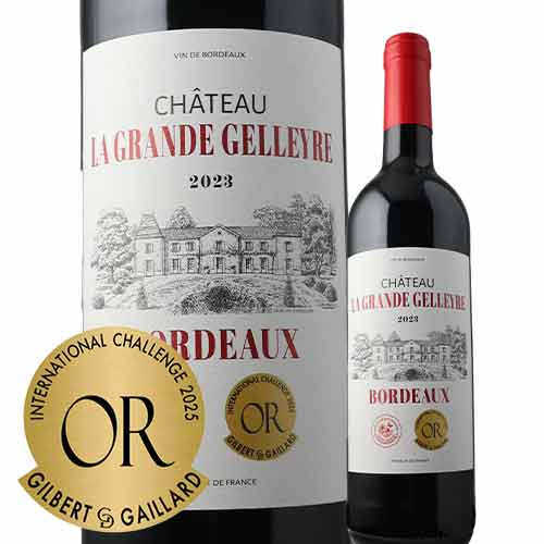 シャトー・ラ・グラン・ジュレイル 2023年 フランス ボルドー赤ワイン フルボディ 750ml