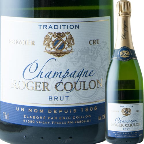 ブリュット ロジャー・クーロン NV フランス シャンパーニュ シャンパン・白 辛口 750ml