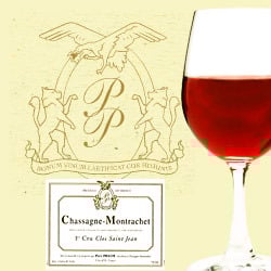 シャサーニュ・モンラッシェ・プルミエ・クリュ・クロ・サン・ジャン・ルージュ ドメーヌ・ポール・ピヨ 2010年 フランス ブルゴーニュ 赤ワイン フルボディ 750ml