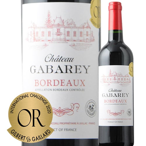 シャトー・ガバレ 2019年 フランス ボルドー 赤ワイン フルボディ 750ml