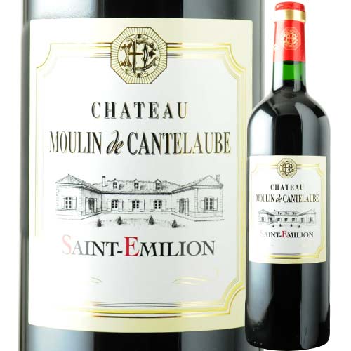 シャトー・ムーラン・ド・カントローブ 2011年 フランス ボルドー 赤ワイン フルボディ 750ml