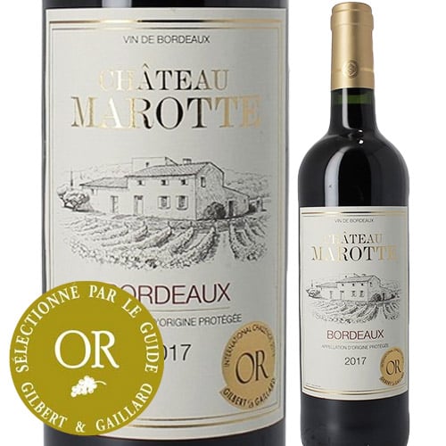 シャトー・マロット 2017年 フランス ボルドー 赤ワイン フルボディ 750ml