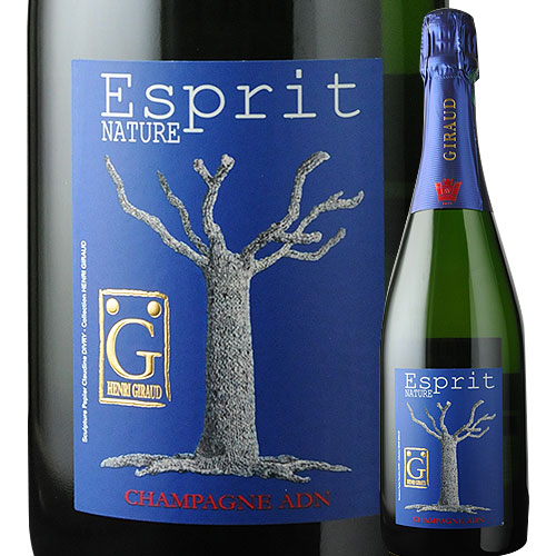 エスプリ・ナチュール アンリ・ジロ NV フランス シャンパーニュ シャンパン・白 750ml
