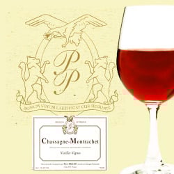 シャサーニュ・モンラッシェ・ルージュ ドメーヌ・ポール・ピヨ 2010年 フランス ブルゴーニュ 赤ワイン フルボディ 750ml