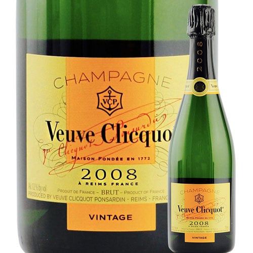 ヴーヴ・クリコ・ヴィンテージ ヴーヴ・クリコ 2008年 フランス シャンパーニュ シャンパン・白 750ml
