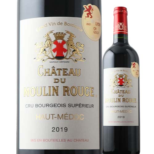 シャトー・デュ・ムーラン・ルージュ 2019年 フランス ボルドー 赤ワイン 750ml