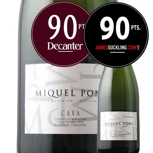 SALE「33」ブリュット・ナチューレ・レゼルヴァ・エコロジック ミケル・ポンス 2021年 スペイン カタルーニャ州バルセロナ県 シャンパン&スパークリングワイン 辛口 750ml【s2506】