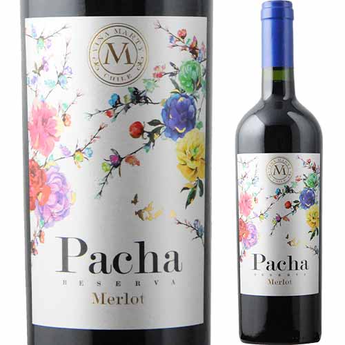 パチャ・メルロ ヴィニャ・マーティ 2023年 チリ セントラル・ヴァレー 赤ワイン フルボディ 750ml