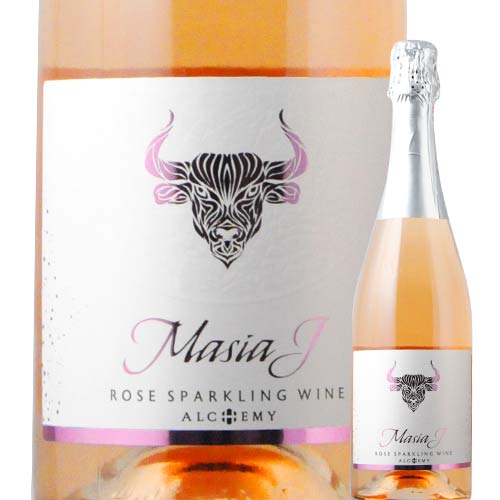 「アウトレット特価」マジアＪ・スパークリング・ロゼ アルケミー・ワインズ NV スペイン カスティーリャ・ラ・マンチャ スパークリングワイン・ロゼ 辛口 750ml　【s2603】　