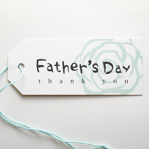 ソムリエギフト父の日メッセージタグ 25×60mm SS-401I