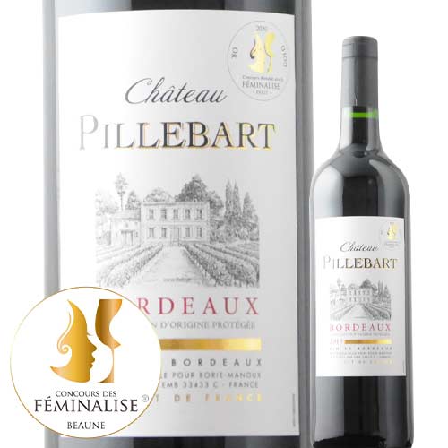 シャトー・ピルバール 2019年 フランス ボルドー 赤ワイン フルボディ 750ml