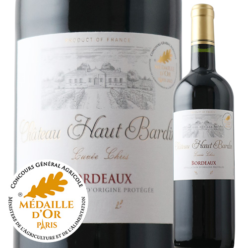 シャトー・オー・バルダン・キュヴェ・クリス 2022年 フランス ボルドー 赤ワイン フルボディ 750ml