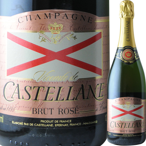 ロゼ カステラーヌ NV フランス シャンパーニュ シャンパン・ロゼ 辛口 750ml
