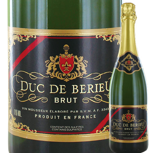デュック・ド・ベリュ グラン・ヴァン・ド・ジロンド NV フランス ボルドー スパークリングワイン(白) 辛口 750ml