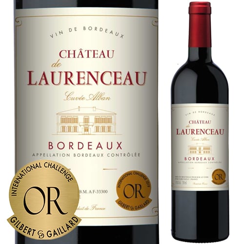 シャトー・ド・ロレンソ 2017年 フランス ボルドー 赤ワイン フルボディ 750ml