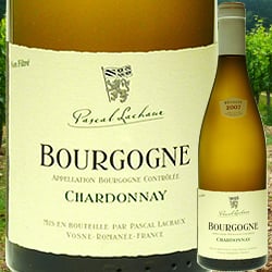 ブルゴーニュ・シャルドネ パスカル・ラショー 2007年 フランス ブルゴーニュ 白ワイン 辛口 750ml