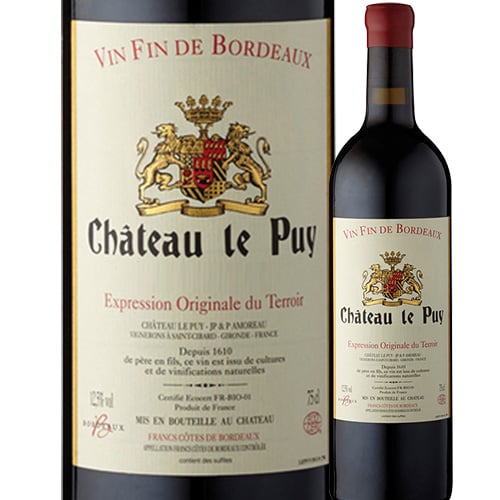 シャトー・ル・ピュイ シャトー・ル・ピュイ 2012年 フランス ボルドー コート・ド・フラン 赤ワイン  750ml