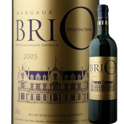 ブリオ・デュ・シャトー・カントナック・ブラウン 2014年 フランス ボルドー 赤ワイン フルボディ 750ml