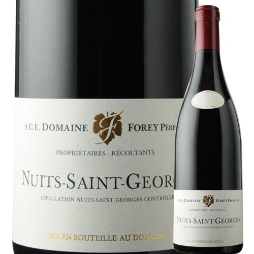 ニュイ・サン・ジョルジュ ドメーヌ・フォレ・ペール・エ・フィス 2010年 フランス ブルゴーニュ 赤ワイン フルボディ 750ml