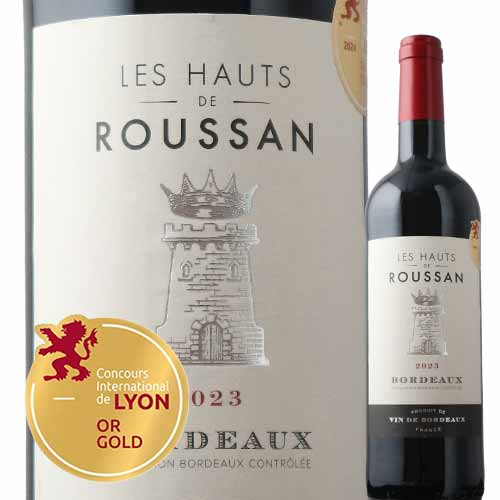 レ・ゾー・ド・ルサン 2023年 フランス ボルドー赤ワイン フルボディ 750ml