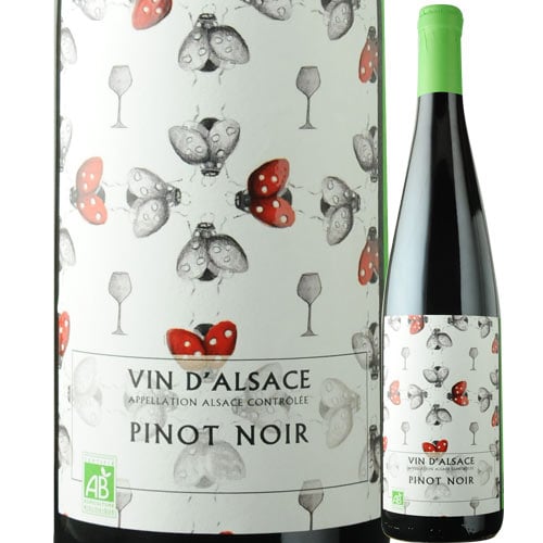 ピノノワール　ビオ　カーヴ・ド・リボヴィレ 2021年 フランス アルザス 赤ワイン ミディアムボディ 750ml