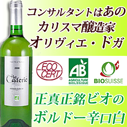 シャトー･ラ･カドリ・エスプリ 2009年 フランス ボルドー 白ワイン 辛口 750ml