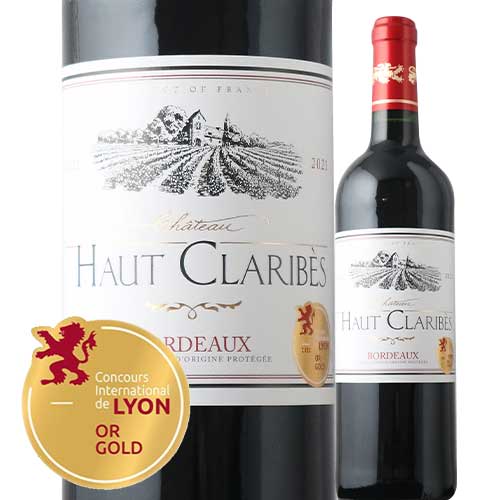 シャトー・オー・クラリベ 2021年 フランス ボルドー 赤ワイン フルボディ 750ml