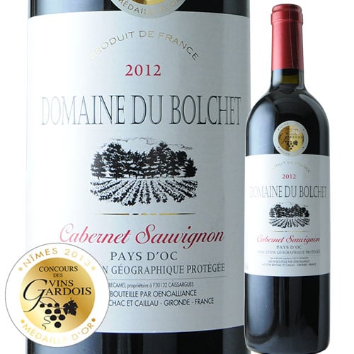 ドメーヌ・デュ・ボルシェ カベルネ・ソーヴィニョン ドメーヌ・デュ・ボルシェ 2012年 フランス ラングドック&ルーション 赤ワイン ミディアムボディ 750ml