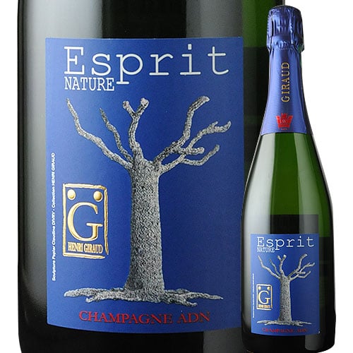 エスプリ・ナチュール アンリ・ジロ NV フランス シャンパーニュ  シャンパン・白  750ml