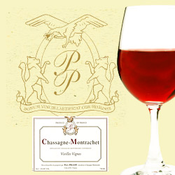 シャサーニュ・モンラッシェ・ルージュ ドメーヌ・ポール・ピヨ 2010年 フランス ブルゴーニュ 赤ワイン フルボディ 750ml