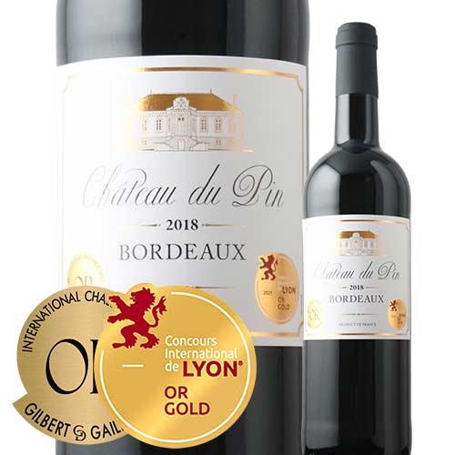シャトー・デュ・パン 2018年 フランス ボルドー 赤ワイン フルボディ 750ml