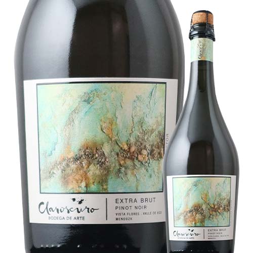 エクストラ・ブリュット・ピノノワール　クラロスクーロ NV アルゼンチン スパークリングワイン 辛口 750ml