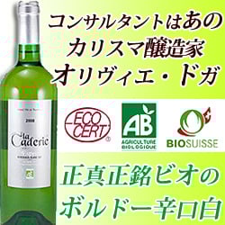 シャトー･ラ･カドリ・エスプリ 2009年 フランス ボルドー 白ワイン 辛口 750ml