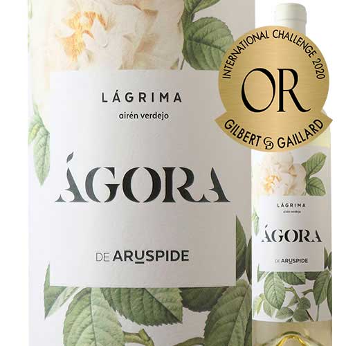 アゴラ・ラグリマ ボデガス・アルスピデ 2023年 スペイン カスティーリャ・ラ・マンチャ 白ワイン 中甘口 750ml