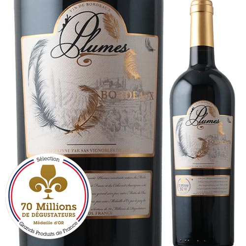 SALE「17」プリュム 2022年 フランス ボルドー 赤ワイン フルボディ 750ml【s2506】