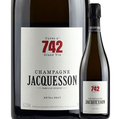 キュヴェ・742・エクストラ・ブリュット ジャクソン NV フランス シャンパーニュ シャンパン・白 750ml
