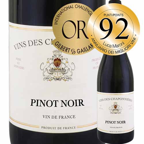 ヴァン・デ・シャポニエール・ピノ・ノワール パケ・モンタニャック 2023年 フランス 赤ワイン ミディアムボディ 750ml