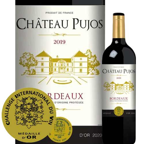シャトー・ピュジョ 2019年 フランス ボルドー 赤ワイン フルボディ 750ml