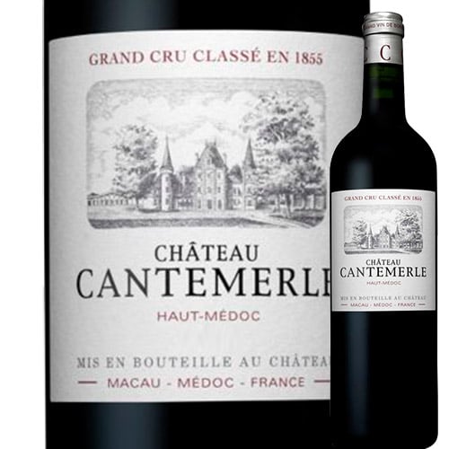シャトー・カントメルル 2012年 フランス ボルドー 赤ワイン フルボディ 750ml