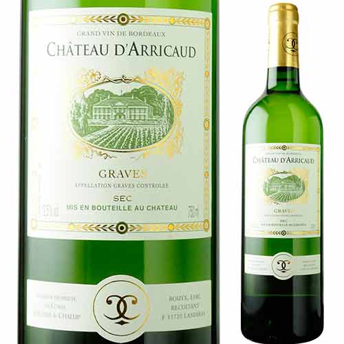 シャトー・ダリコー・ブラン 2015年 フランス ボルドー 白ワイン 750ml