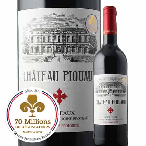 シャトー・ピコー 2023年 フランス ボルドー赤ワイン フルボディ 750ml